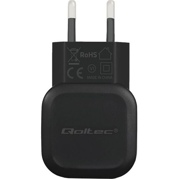Ładowarka Qoltec 1x USB-A 2.4 A (50180)
