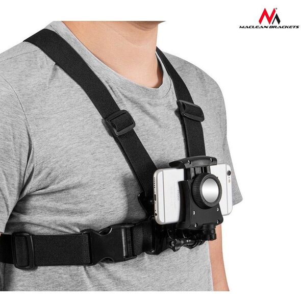 Maclean Szelki sportowe do telefonu, aparatu, kamer GoPro (MC-773)
