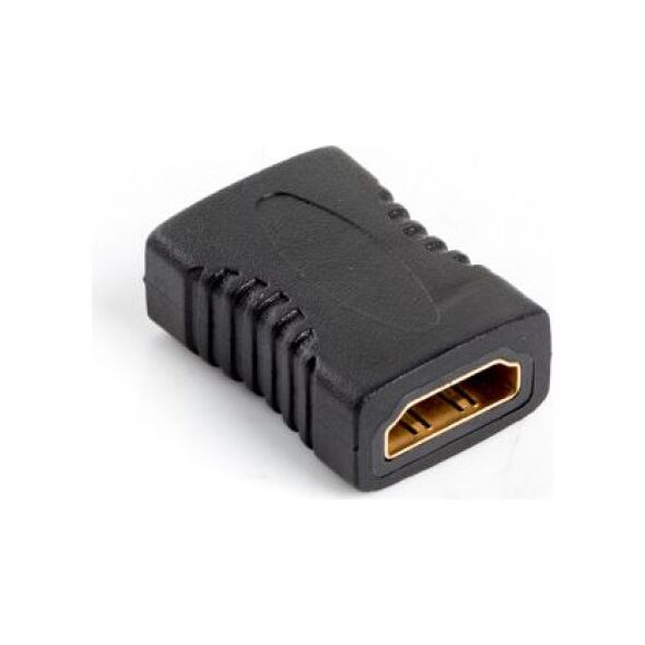 Adapter AV Lanberg HDMI - HDMI czarny (AD-0018-BK)