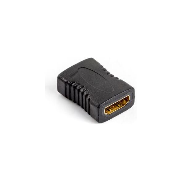 Adapter AV Lanberg HDMI - HDMI czarny (AD-0018-BK)