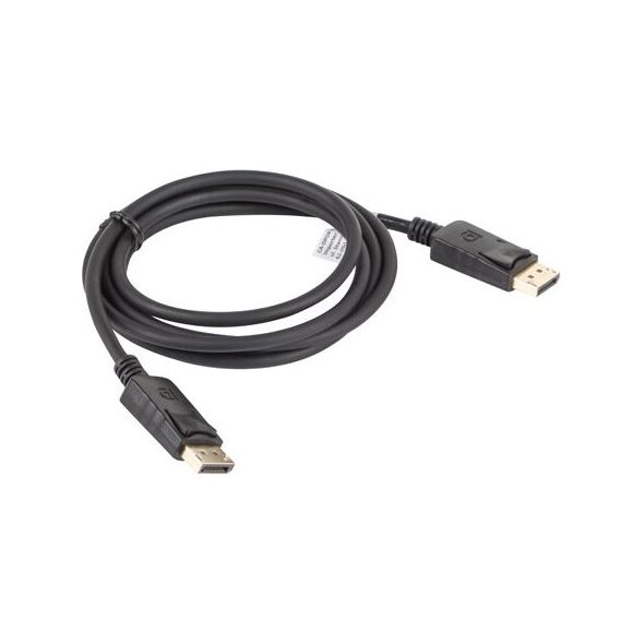 Kabel Lanberg DisplayPort - DisplayPort 1.8m czarny (CA-DPDP-10CC-0018-BK)