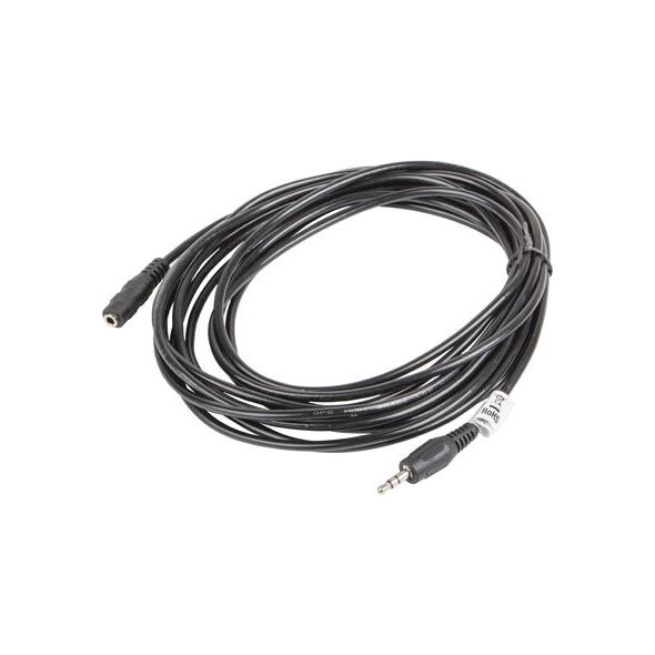 Kabel Lanberg Jack 3.5mm - Jack 3.5mm 5m czarny (CA-MJFJ-10CC-0050-BK)