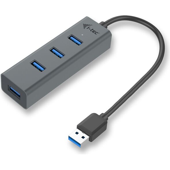 HUB USB I-TEC 4x USB-A 3.0 (U3HUBMETAL403)