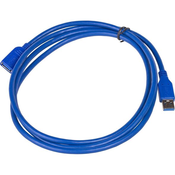 Kabel USB Akyga USB-A - USB-A 1.8 m Niebieski (AK-USB-10)