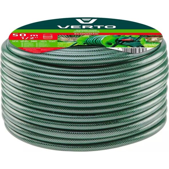 Verto Wąż ogrodowy 50m 1/2" ECONOMIC (15G802)