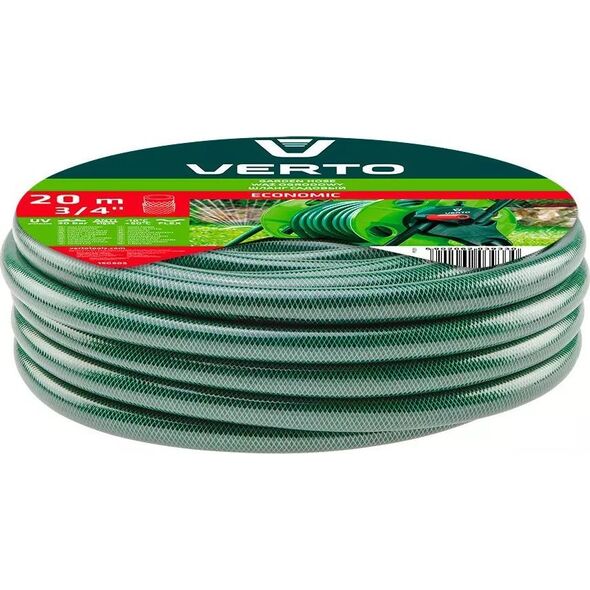Verto Wąż ogrodowy 20m 3/4" ECONOMIC (15G803)