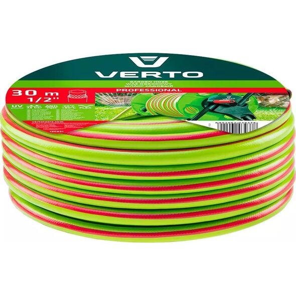 Verto Wąż ogrodowy 30m 1/2" PROFESSIONAL (15G821)
