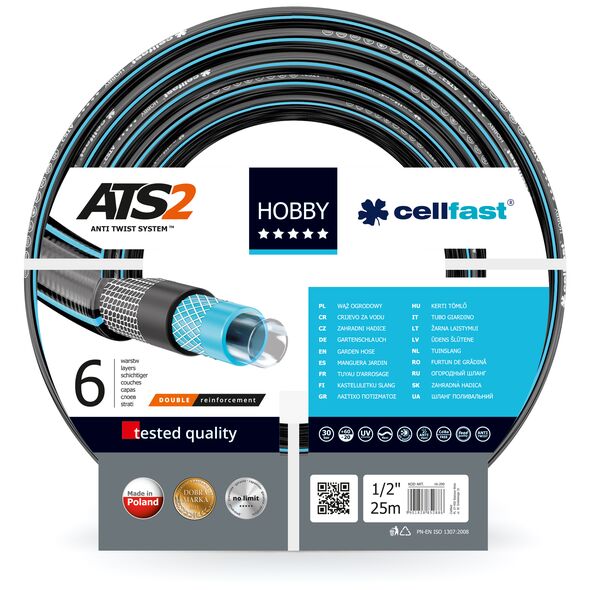 Cellfast Wąż ogrodowy Hobby 1/2" 25m (16-200)