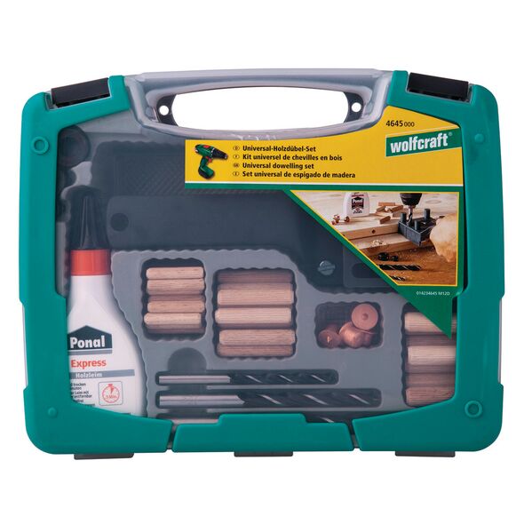 Wolfcraft Zestaw do połączeń kołkowych (4645000)