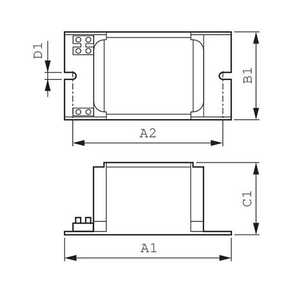 Philips Statecznik do lamp sodowych BSN 70 (8711500059680)