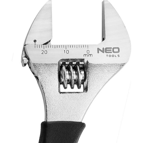 Neo Klucz nastawny typu szwed 23 x 150mm gumowa rękojeść (03-027)