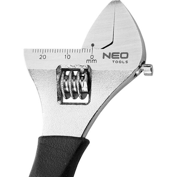 Neo Klucz nastawny typu szwed 23 x 150mm gumowa rękojeść (03-027)