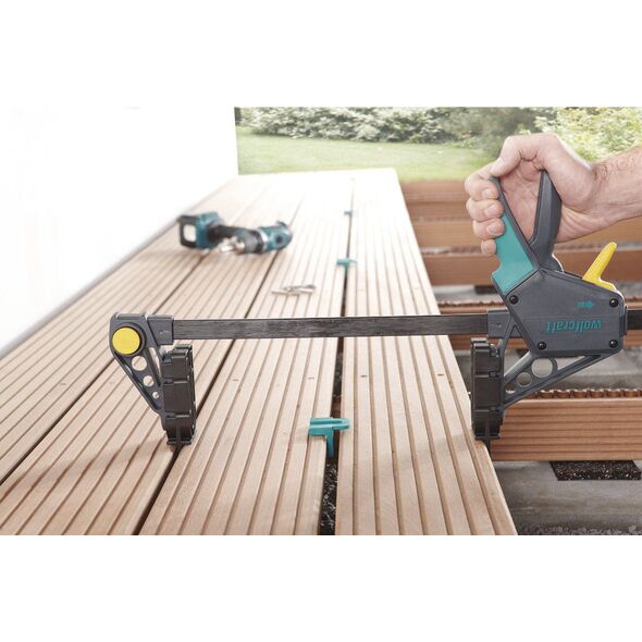 Wolfcraft Ścisk do budowy tarasów 450mm (6985000)