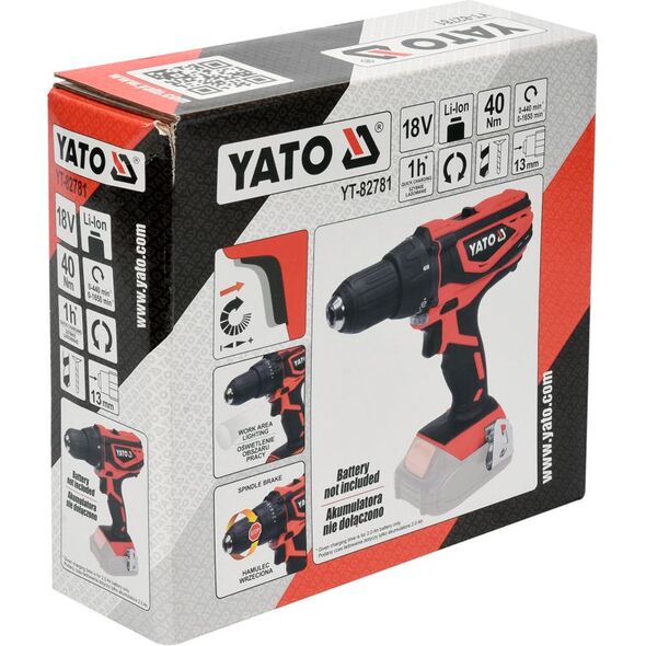 Wiertarko-wkrętarka Yato YT-82781 18 V