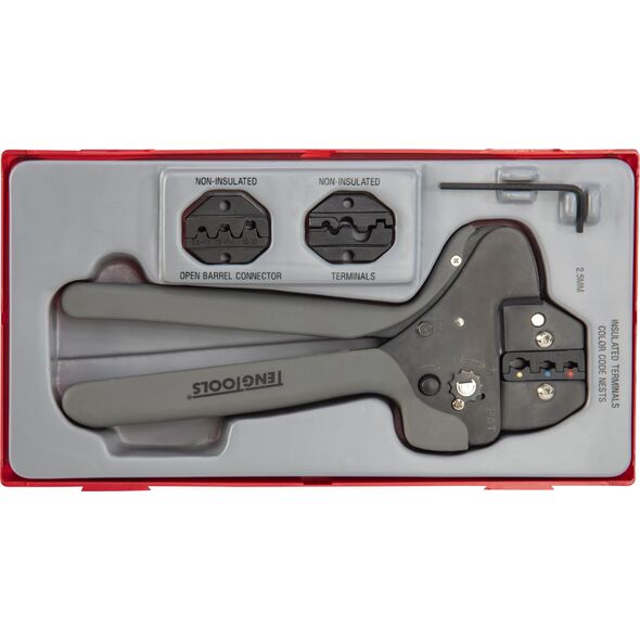 Teng Tools 4-elementowy zestaw narzędzia do zaciskania końcówek TTCP04 - 122470107