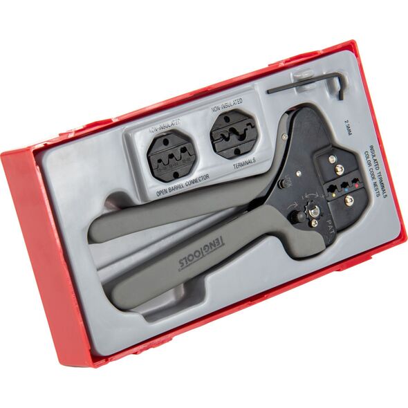 Teng Tools 4-elementowy zestaw narzędzia do zaciskania końcówek TTCP04 - 122470107