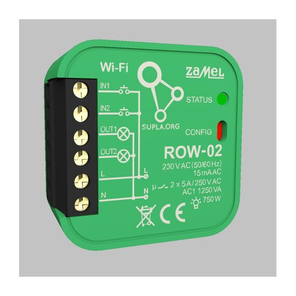 Zamel SUPLA Sterownik rolet WI-FI SRW-01 (SPL10000004)
