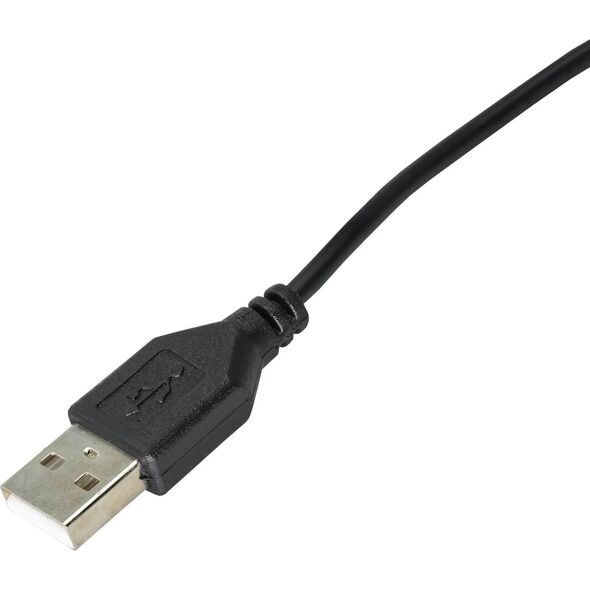 Kabel USB Akyga USB-A - DC 3.5 x 1.35 mm 0.8 m Czarny (AK-DC-03)