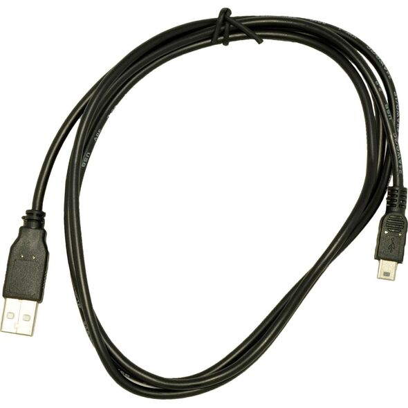 Kabel USB Akyga USB-A - miniUSB 1.8 m Czarny (AK-USB-03)