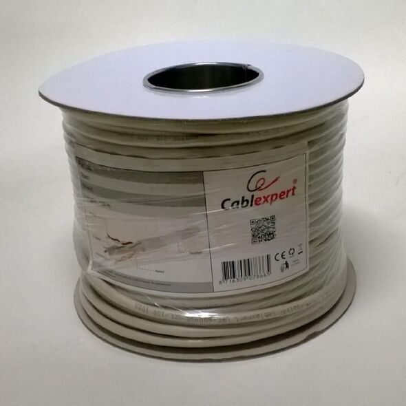 Gembird kabel instalacyjny, UTP, kat. 6, drut, szary, 305m (UPC-6004SE-SOL)