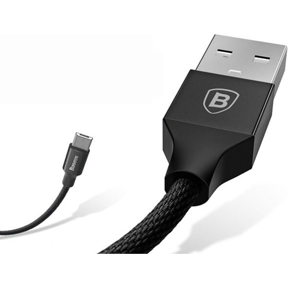 Kabel USB Baseus USB-A - microUSB 1.5 m Czarny (30460-uniw)