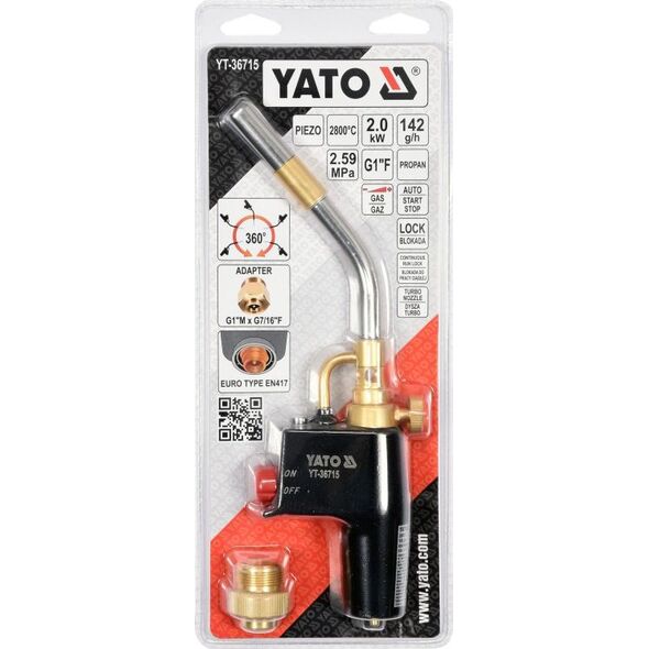 Yato Palnik gazowy turbo YT-36715