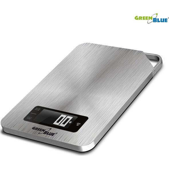 Waga kuchenna GreenBlue GreenBlue GB170 Waga kuchenna cyfrowa z timerem min 1g max 5000g