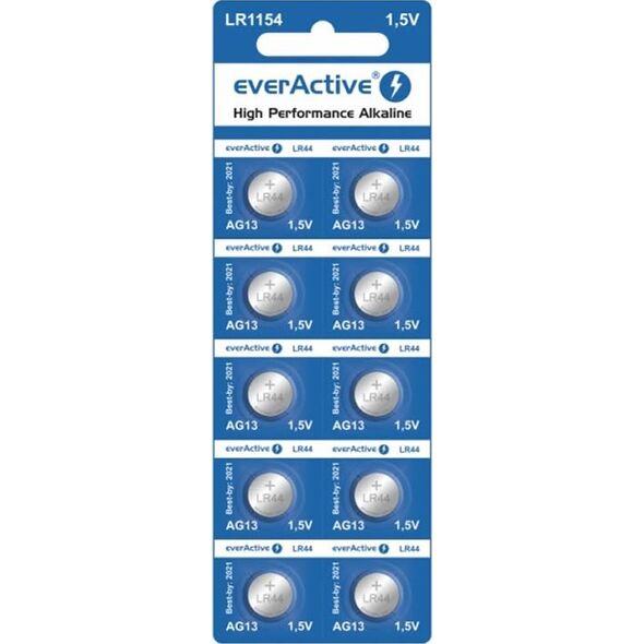 EverActive Bateria mini LR44 150mAh 10 szt.