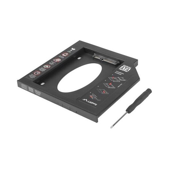 Kieszeń Lanberg HDD Ramka 5.25''->2.5'' SLIM 9.5mm (IF-SATA-10)