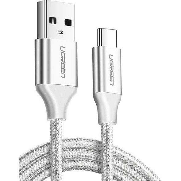Kabel USB Ugreen USB-A - USB-C 1 m Biały (60131)