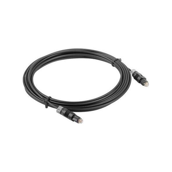 Kabel Lanberg Toslink - Toslink 3m czarny (CA-TOSL-10CC-0030-BK)