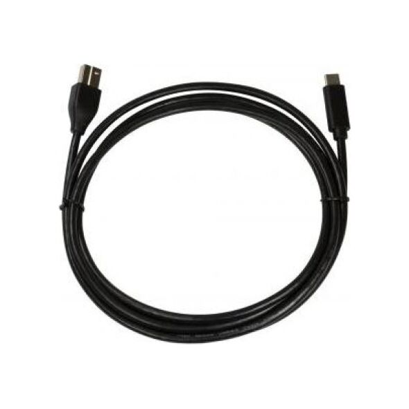 Kabel USB LogiLink USB-C - USB-B 2 m Czarny (CU0163)