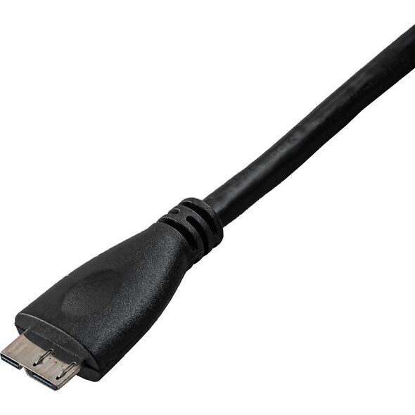 Kabel USB Akyga USB-A - microUSB 0.5 m Czarny (AK-USB-26)