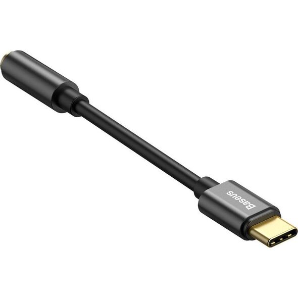 Adapter USB Baseus L54 USB-C - Jack 3.5mm Czarny  (6953156297845)