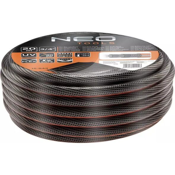 Neo Wąż ogrodowy Professional 3/4" 20m 6-warstwowy (15-843)