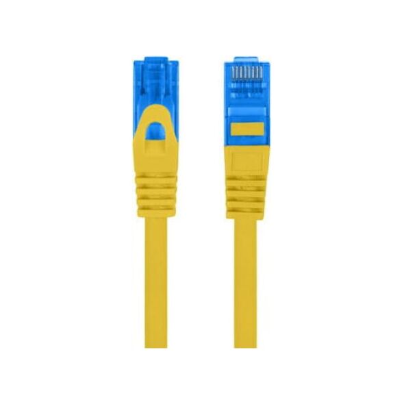 Lanberg PATCHCORD KAT.6A S/FTP LSZH CCA 5M ŻÓŁTY FLUKE PASSED LANBERG