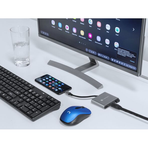 Stacja/replikator Natec Fowler Mini USB-C (NMP-1607)