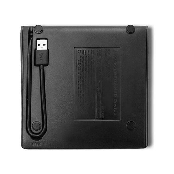 Kieszeń Qoltec na napęd CD/DVD SATA - USB 2.0 (51863)