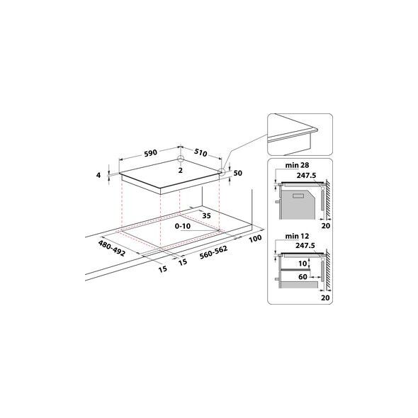 Płyta grzewcza Whirlpool WL B1160 BF