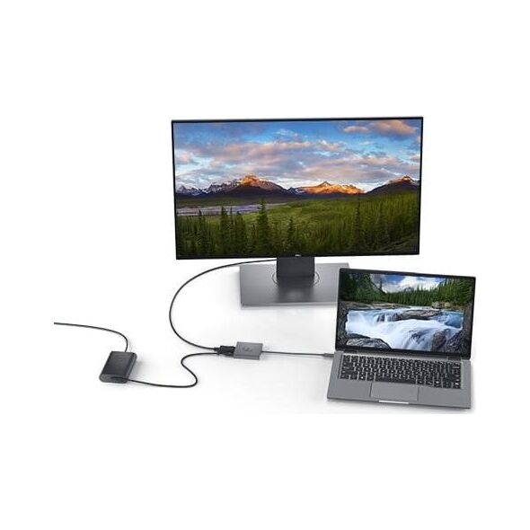 Adapter USB Dell Czarny  (470-AEGY)