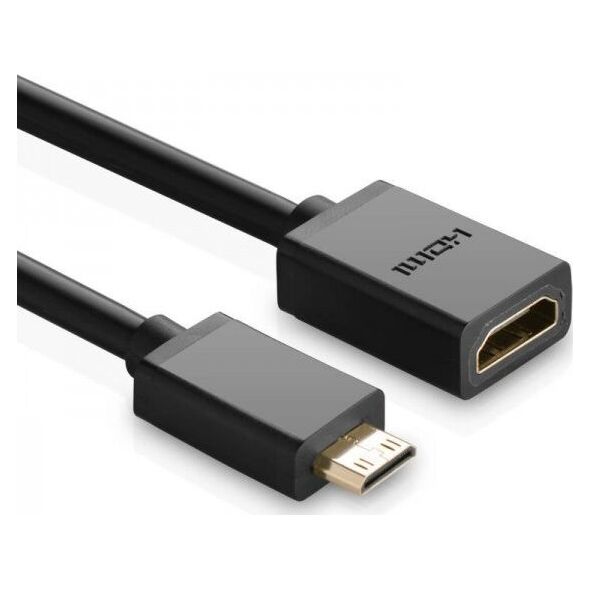 Adapter AV Ugreen HDMI Mini - HDMI czarny (UGR307BLK)