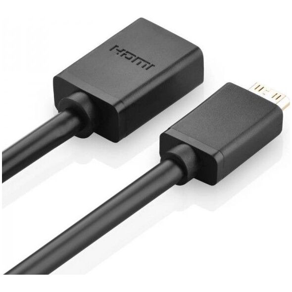 Adapter AV Ugreen HDMI Mini - HDMI czarny (UGR307BLK)