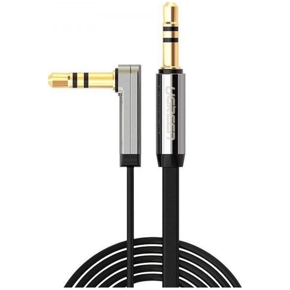Kabel Ugreen Jack 3.5mm - Jack 3.5mm 3m srebrny (UGR319)
