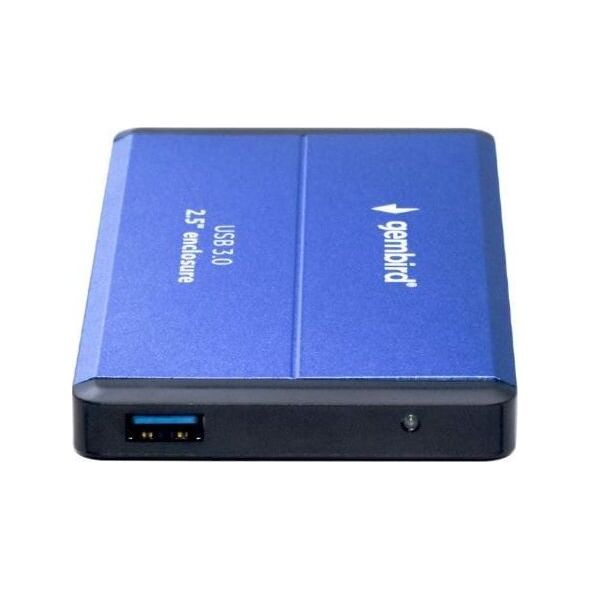 Kieszeń Gembird 2.5" SATA - USB 3.0 Niebieska (EE2-U3S-2-B)