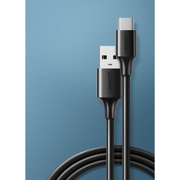 Kabel USB Ugreen USB-A - USB-C 3 m Czarny (54452)