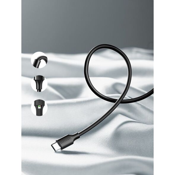 Kabel USB Ugreen USB-A - USB-C 3 m Czarny (54452)