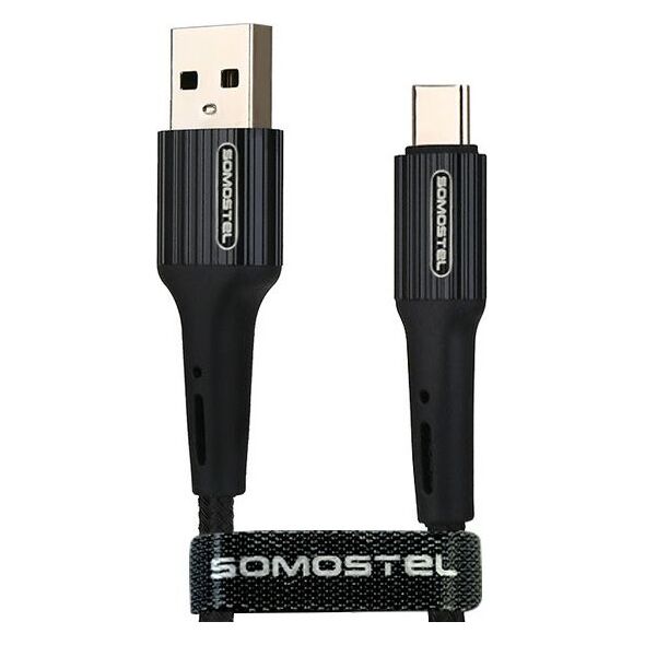 Kabel USB USB-A - USB-C 1 m Czarny (25698)