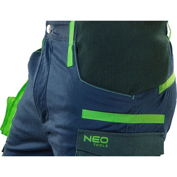 Neo Spodnie robocze PREMIUM, 62% bawełna, 35% poliester, 3% elastan, rozmiar XXL