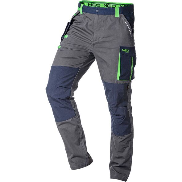 Neo Spodnie robocze PREMIUM, 100% bawełna, ripstop, rozmiar L