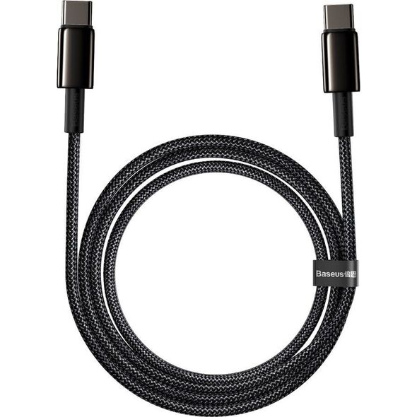 Kabel USB Baseus USB-C - USB-C 2 m Czarny (CATWJ-A01)